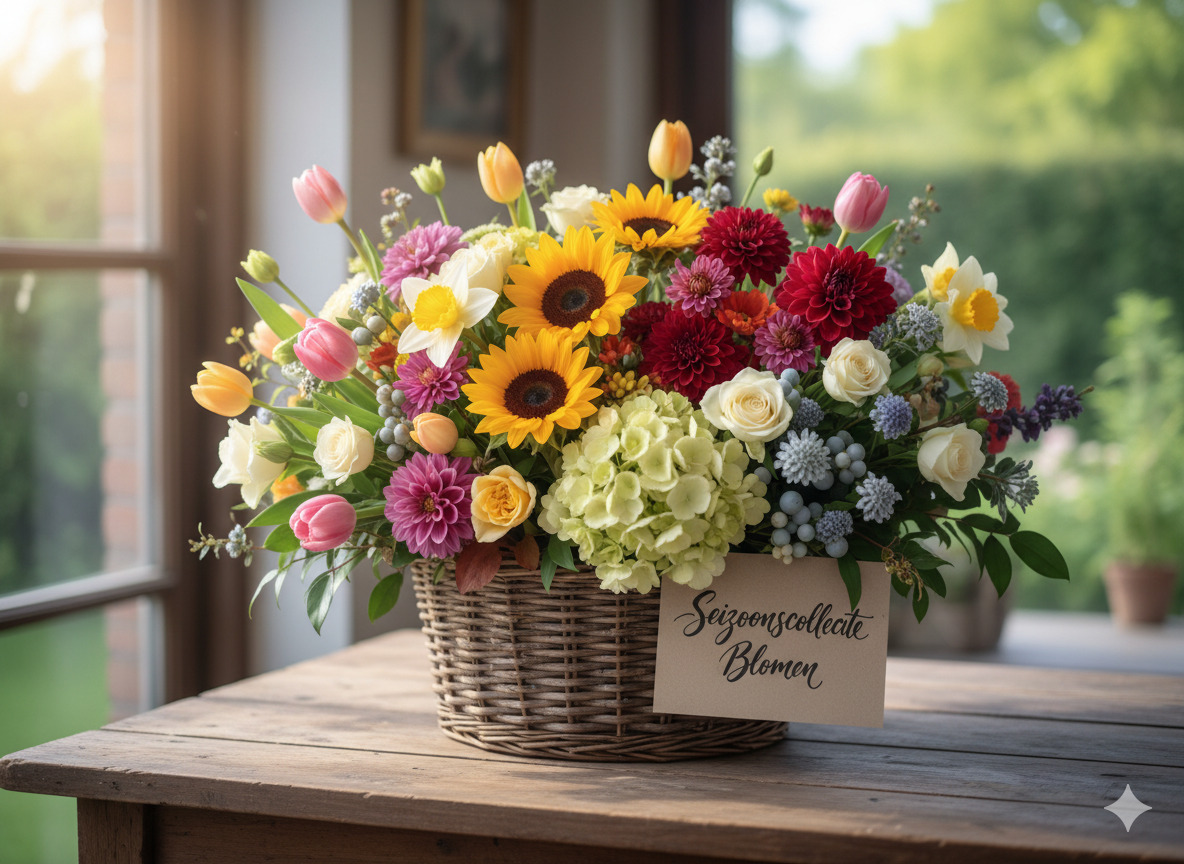Seizoenscollectie bloemen