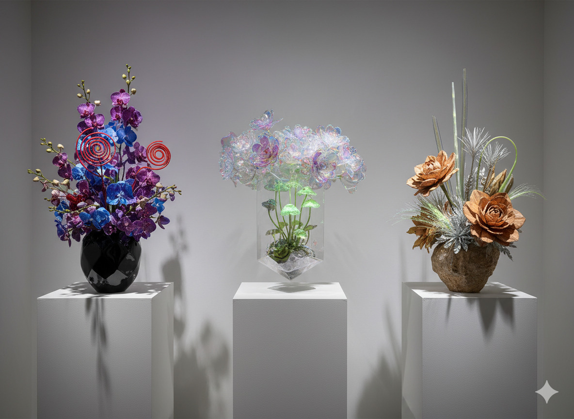 Bijzondere bloemarrangementen